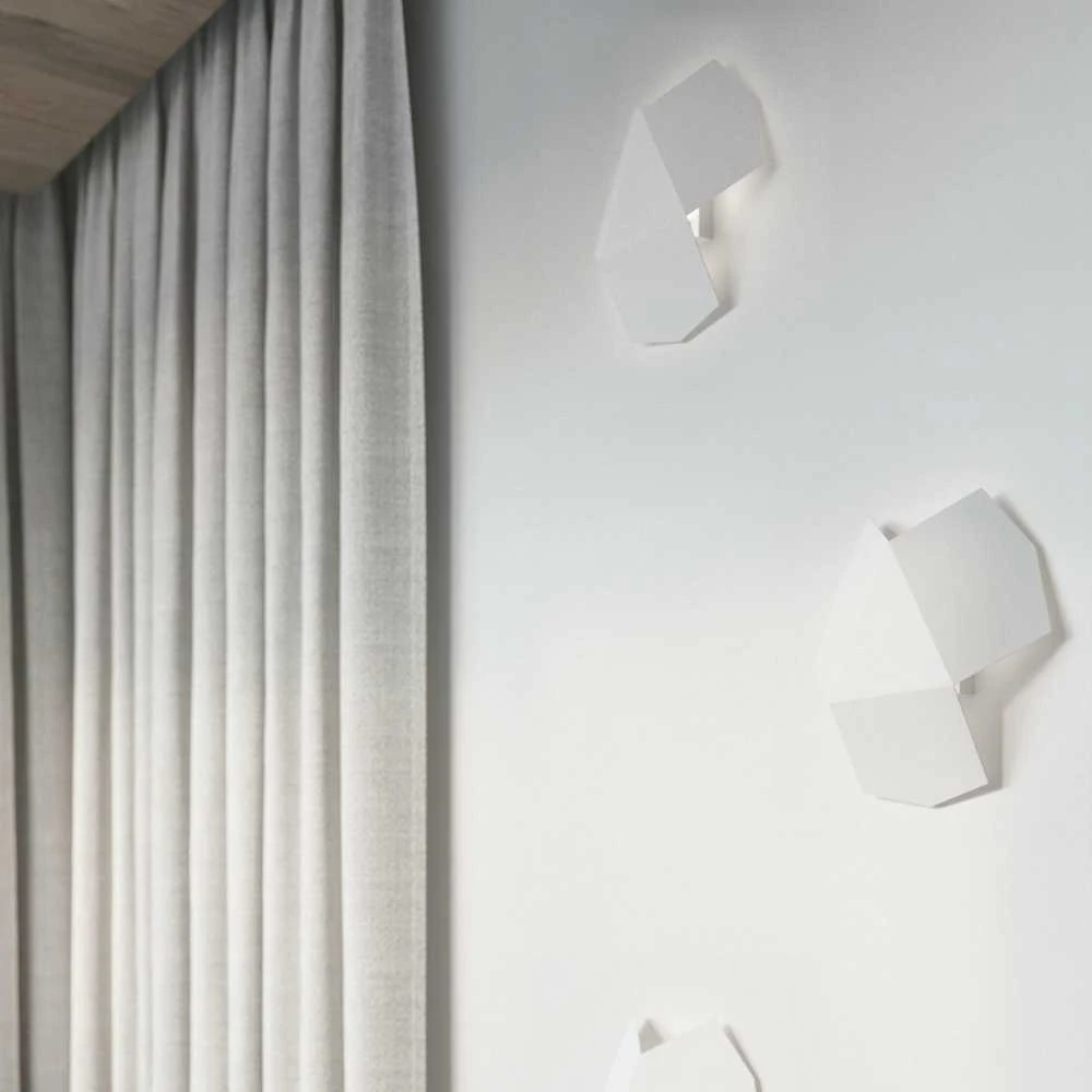 Sollux Lighting Sieninis šviestuvas TRE baltas