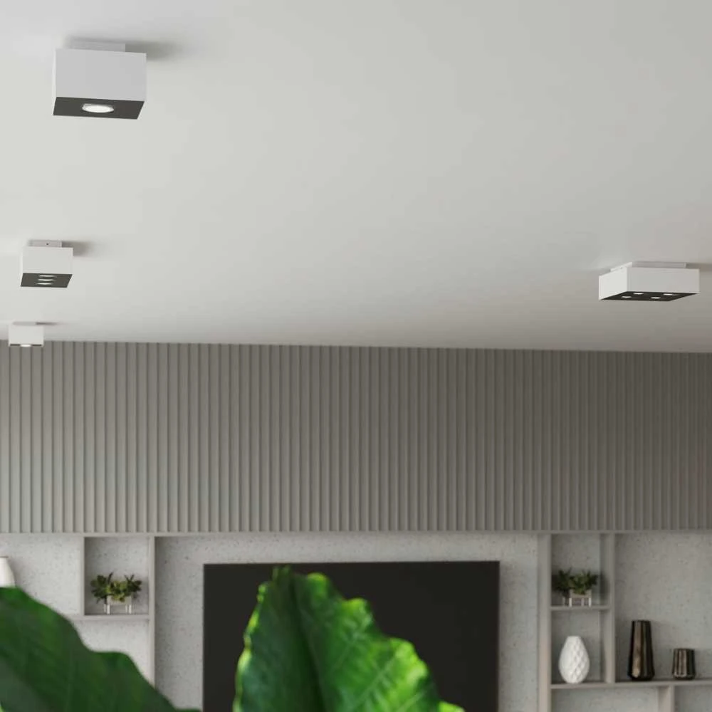 Sollux Lighting Lubinis šviestuvas MONO 2 baltas
