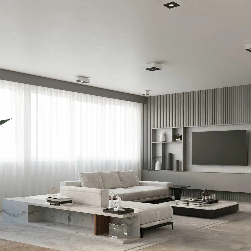 Sollux Lighting Lubinis šviestuvas MONO 2 baltas
