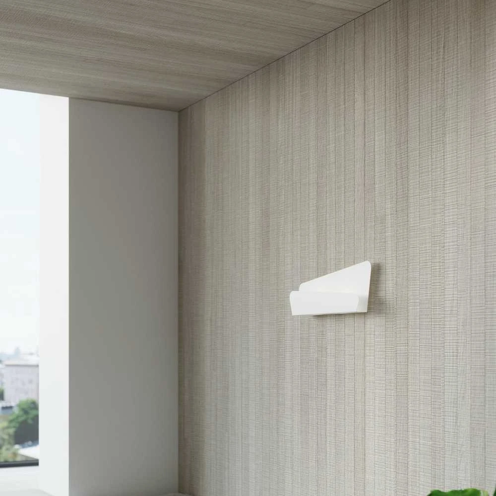 Sollux Lighting Sieninis šviestuvas BASCIA baltas