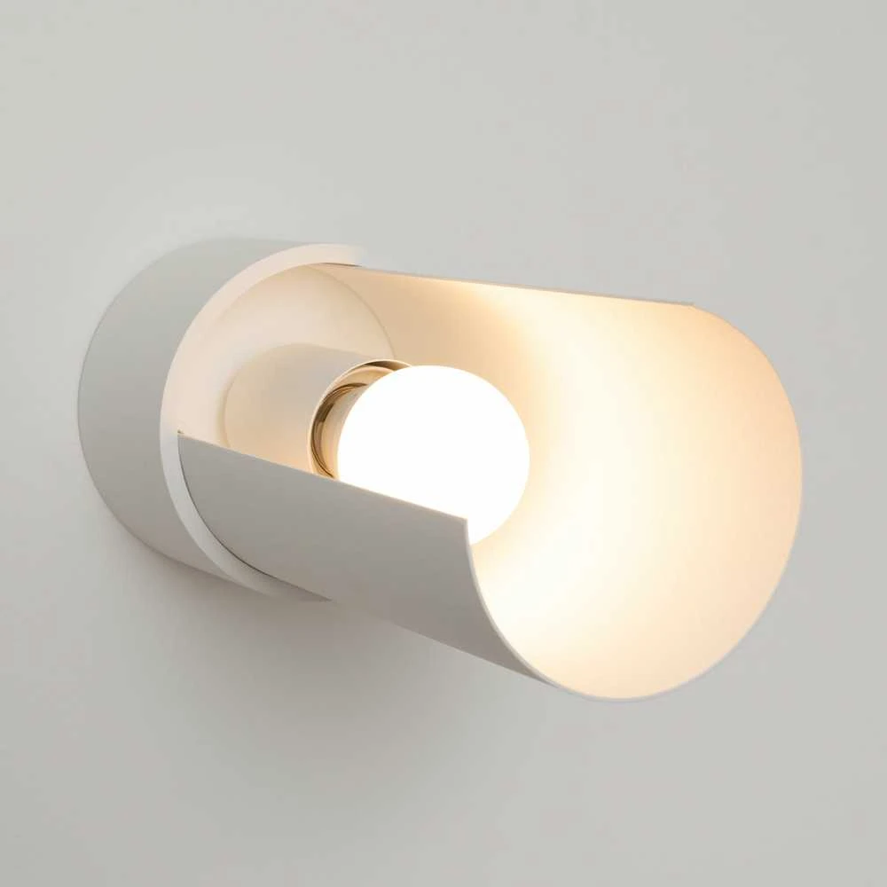 Sollux Lighting Sieninis šviestuvas FLASH baltas