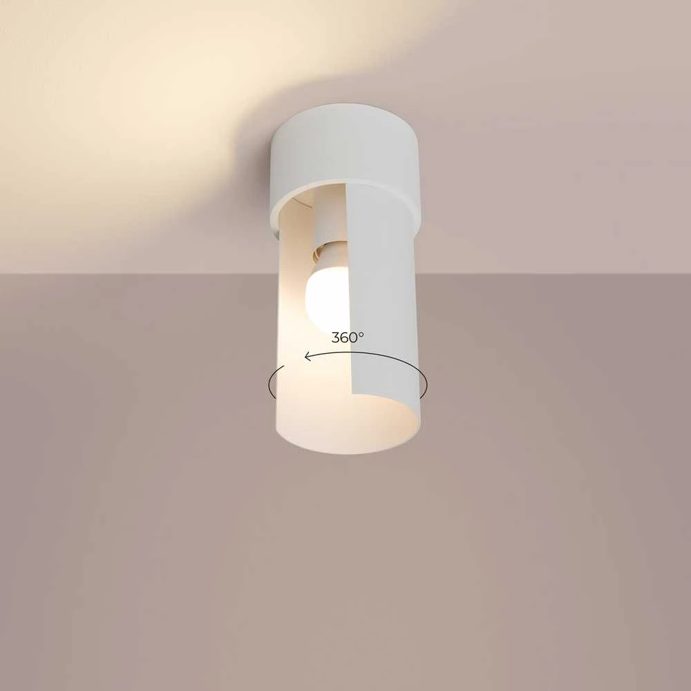 Sollux Lighting Lubinis šviestuvas FLASH baltas