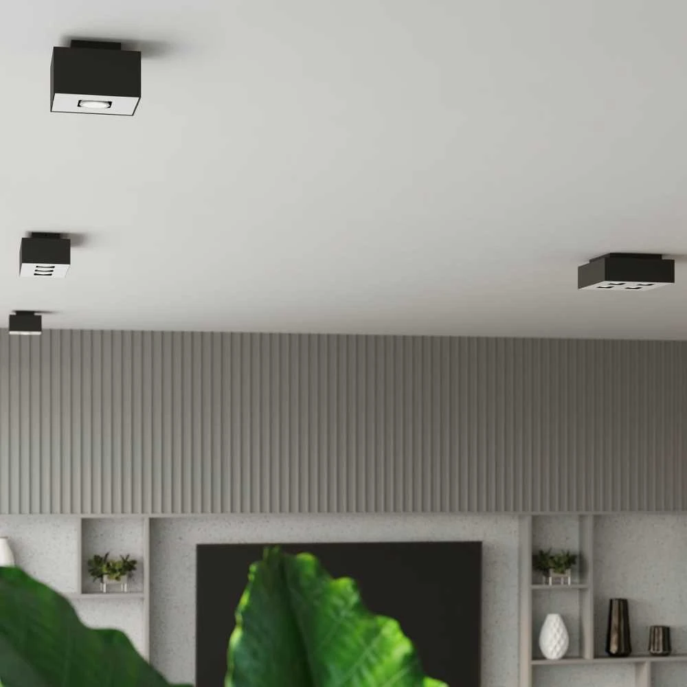 Sollux Lighting Lubinis šviestuvas MONO 3 juodas