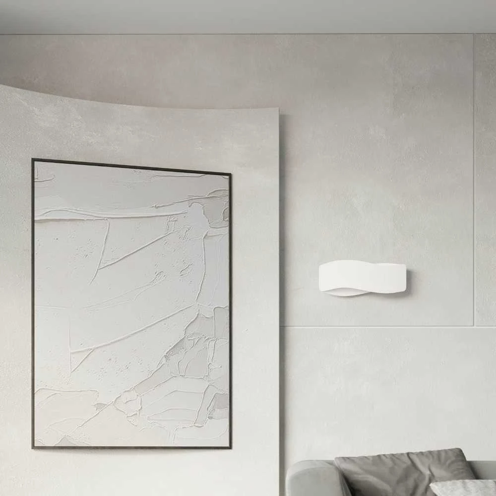 Sollux Lighting Sieninis šviestuvas TILA 40 baltas