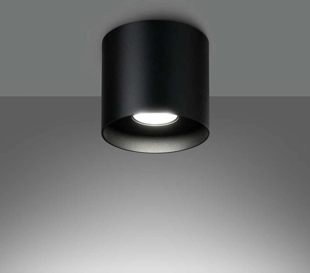 Sollux Lighting Lubinis šviestuvas MIKA juodas