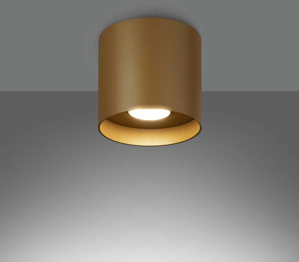 Sollux Lighting Lubinis šviestuvas MIKA aukso spalvos