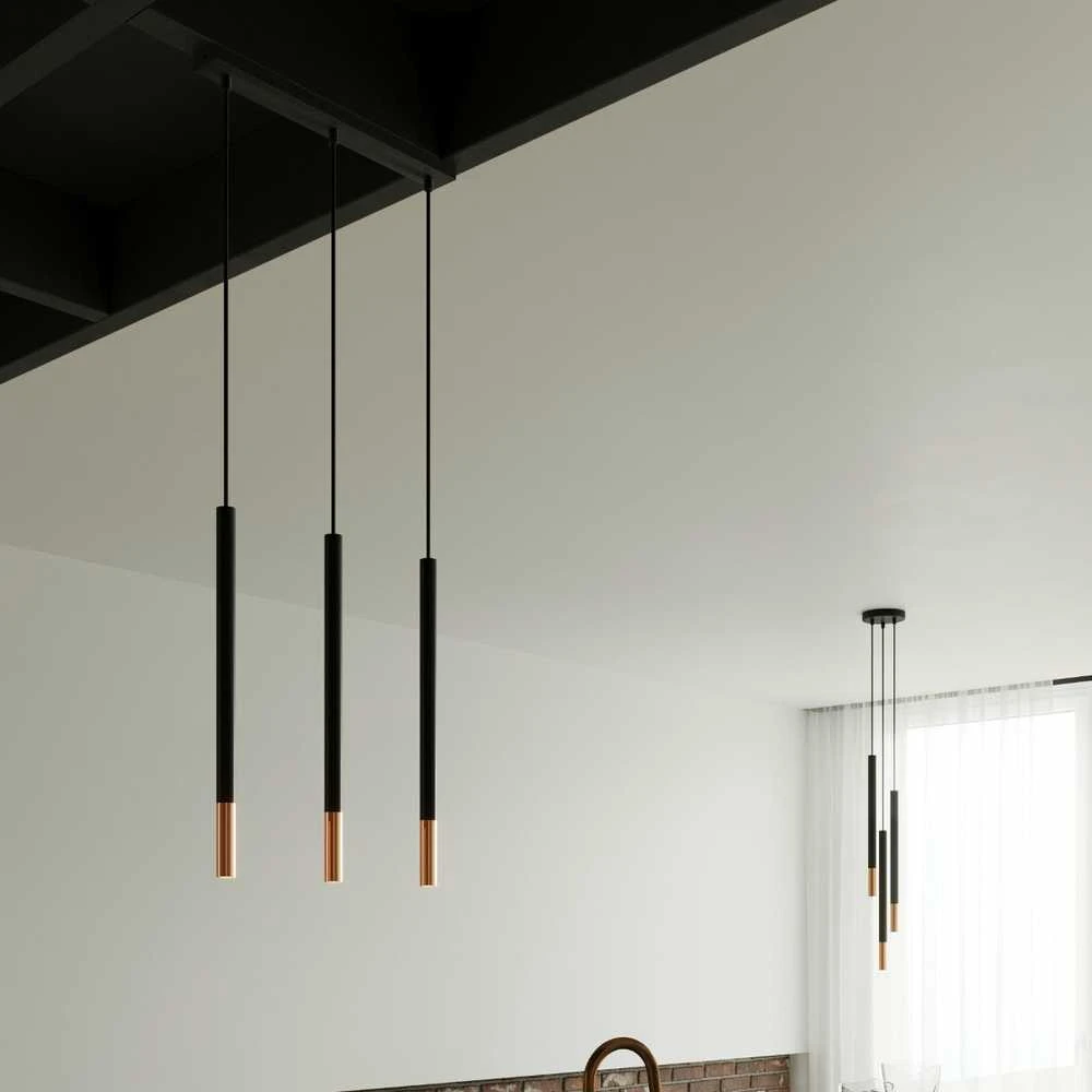 Sollux Lighting Pakabinamas šviestuvas MOZAICA 1 juodas/varis