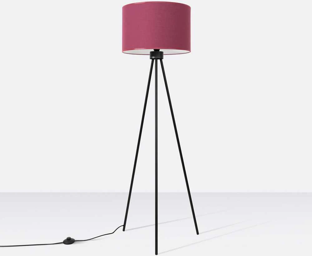 Sollux Lighting NEVIA pakabinamas šviestuvas, bordo spalvos, audinio gaubtas, 40x25 cm, IP20