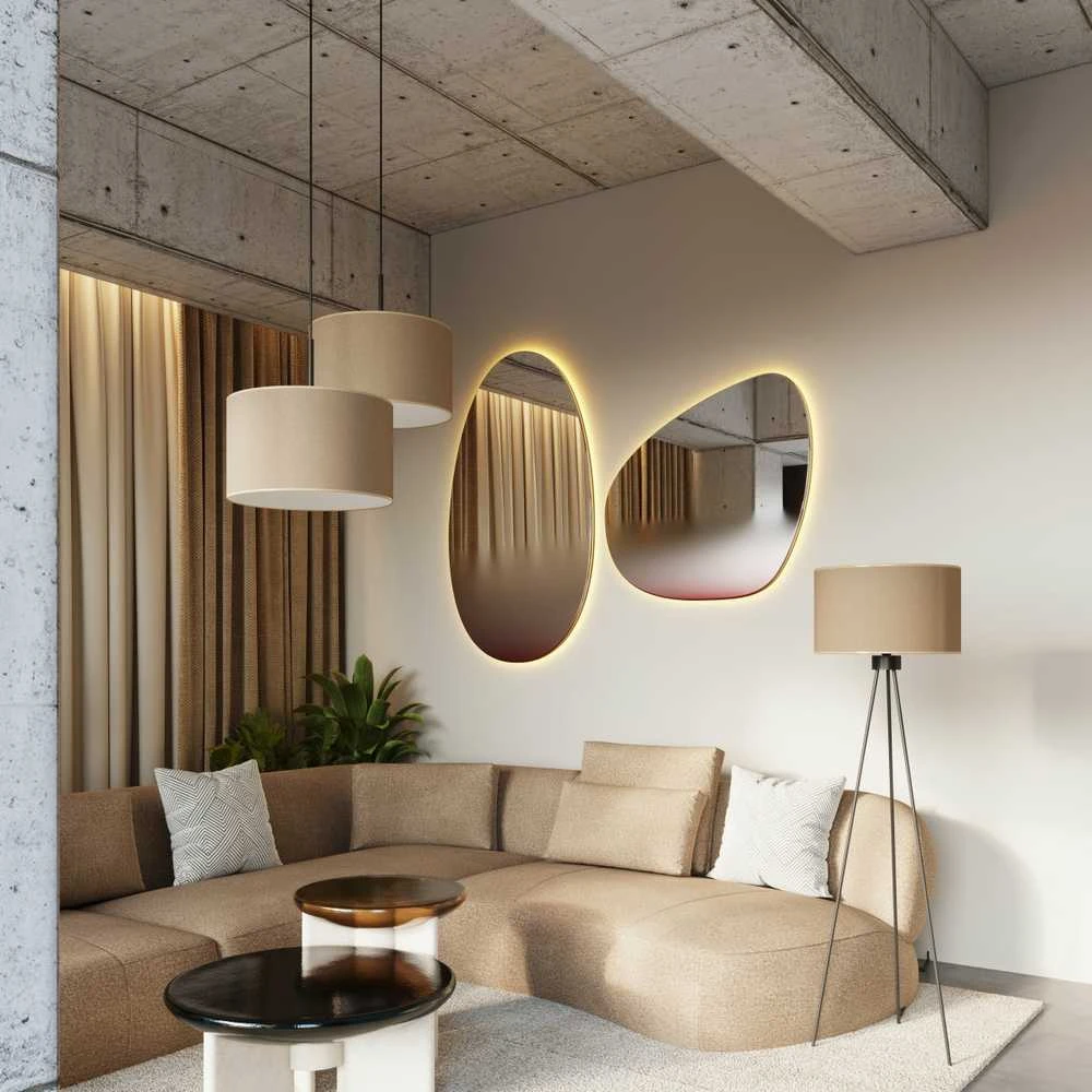 Sollux Lighting NEVIA pakabinamas šviestuvas, juodas rėmas, tamsiai mėlynas, vandeniui atsparus gaubtas, 40 cm