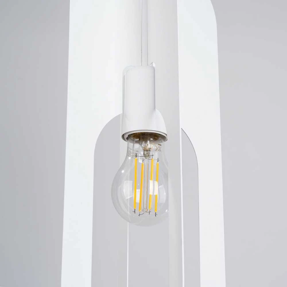 Sollux Lighting Pakabinamas šviestuvas NICUS 1 baltas