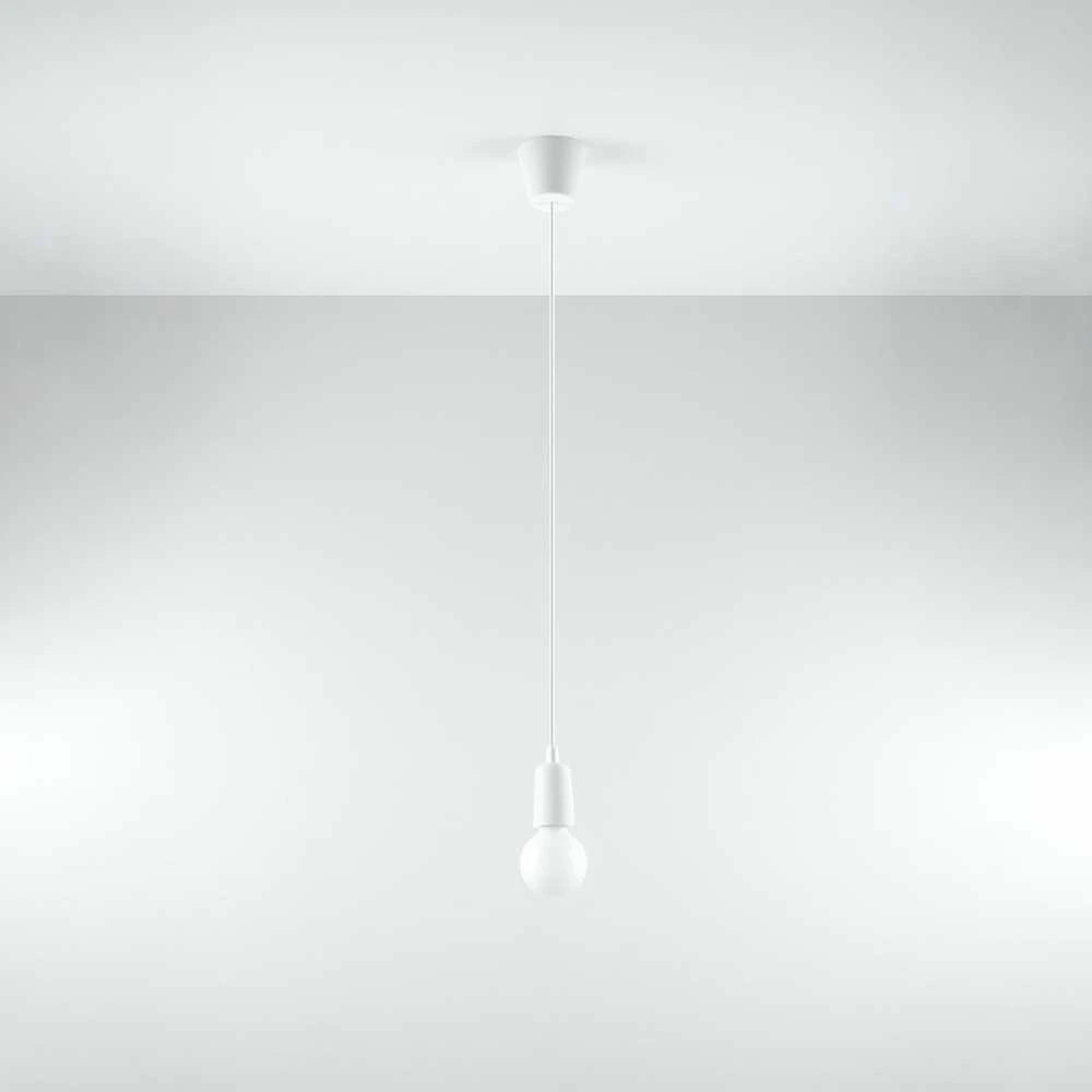 Sollux Lighting Pakabinamas šviestuvas DIEGO 1 baltas