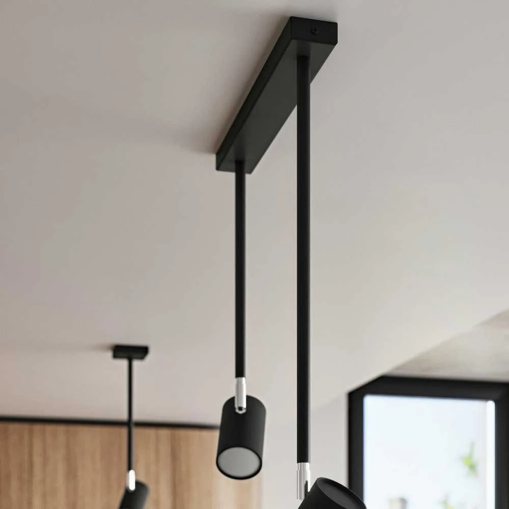 Sollux Lighting Lubinis šviestuvas NORANO 2 juodas