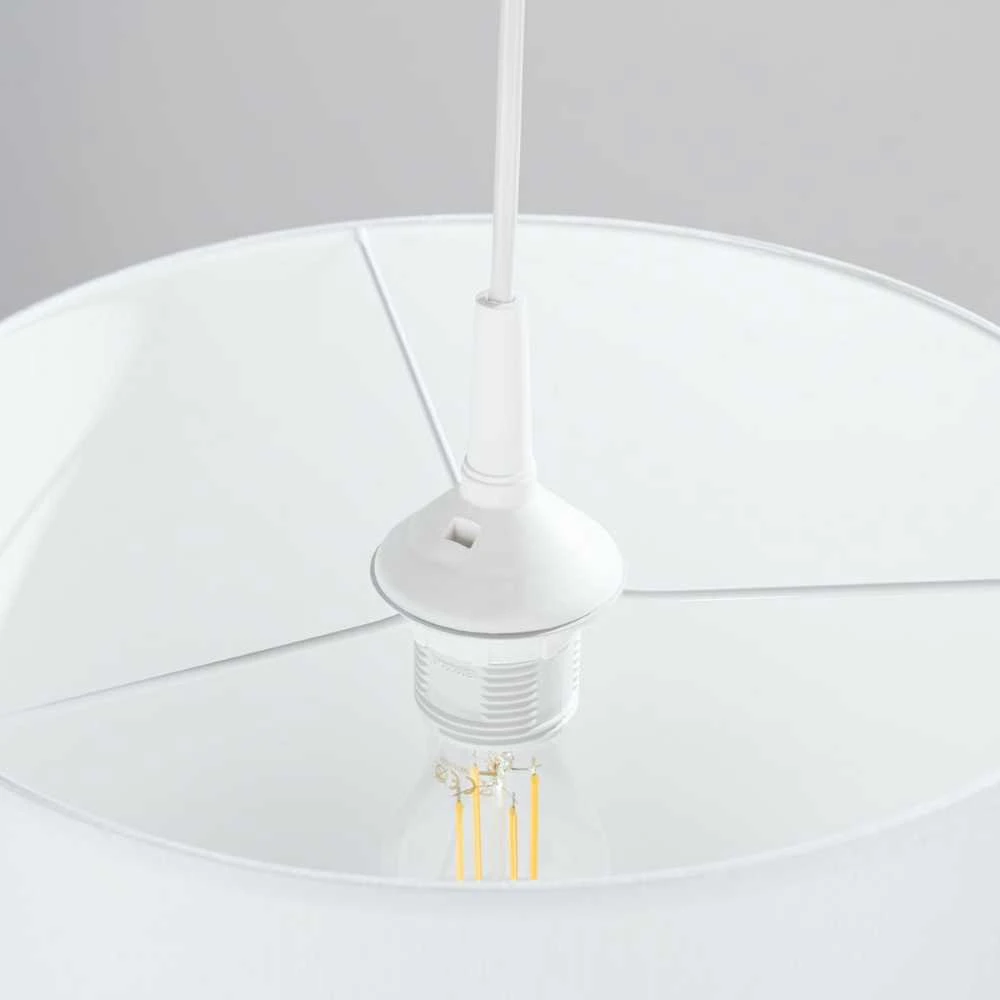 Pakabinamas šviestuvas Sollux Lighting Pakabos lempa NOVA 30 blanc