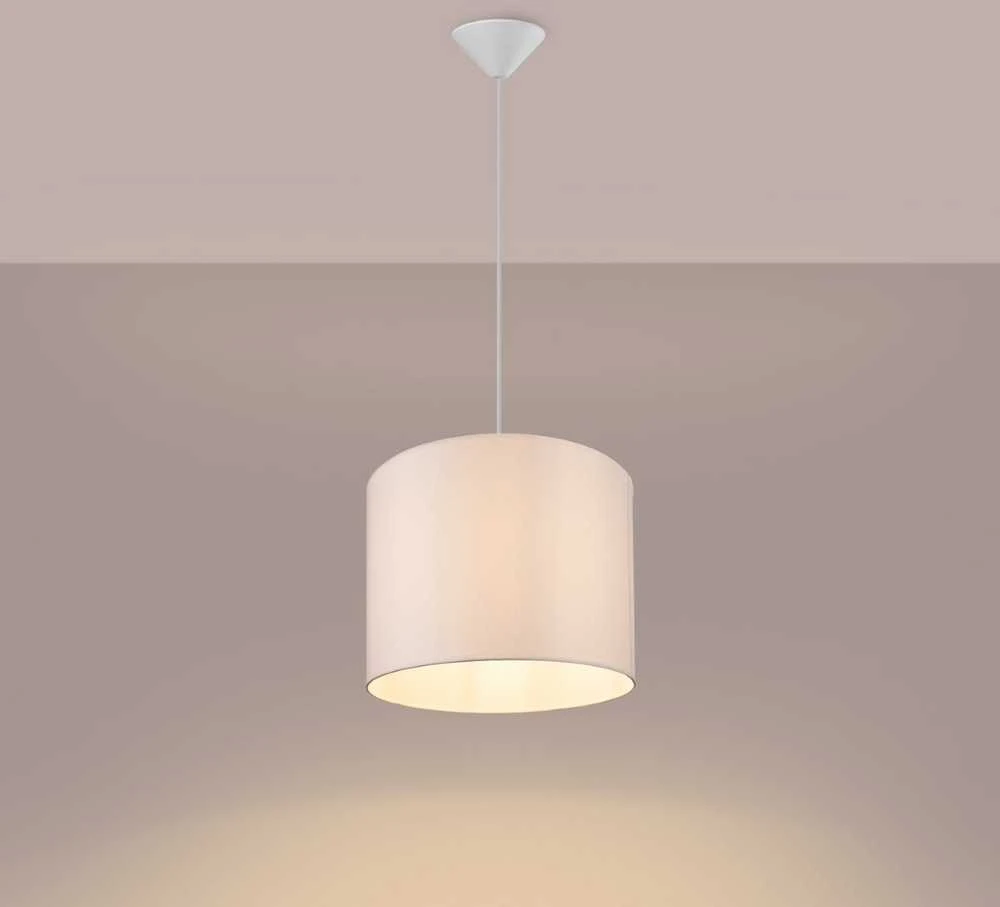 Pakabinamas šviestuvas Sollux Lighting Pakabos lempa NOVA 30 blanc