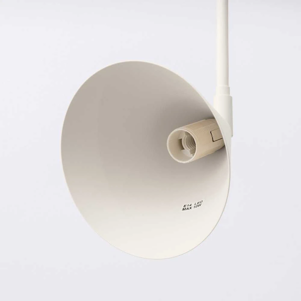 Sollux Lighting NOX sieninis šviestuvas, matinės smėlio spalvos, plienas, E14, 10 W, LED, modernus dizainas