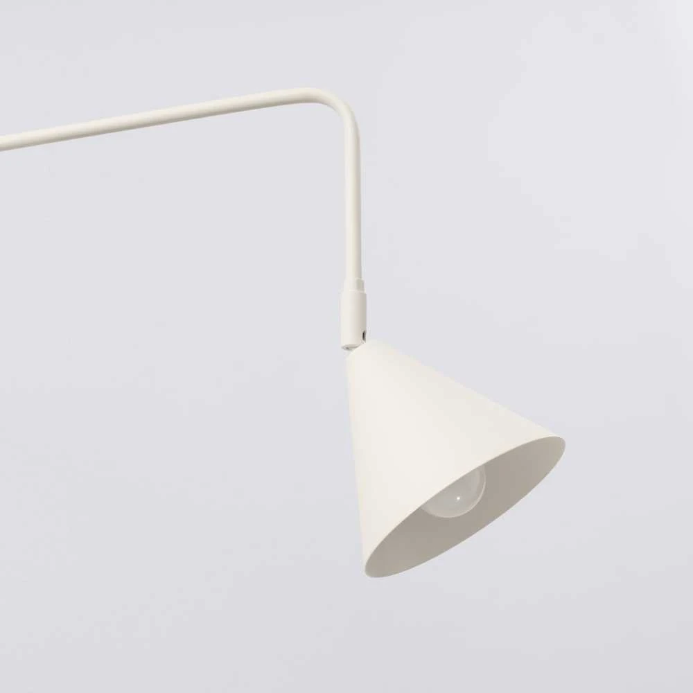 Sollux Lighting NOX sieninis šviestuvas, matinės smėlio spalvos, plienas, E14, 10 W, LED, modernus dizainas