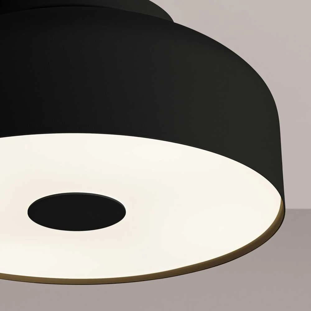 Sollux Lighting OMIQ Crimson lubinis šviestuvas, juodas, plienas, PVC, 4x15W, E27, modernus, apvalus