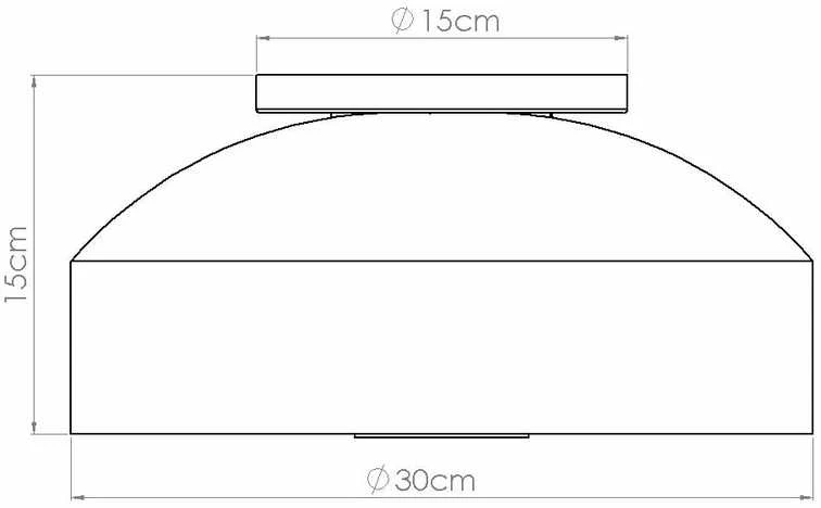 Sollux Lighting OMIQ Crimson modernus apvalus lubinis šviestuvas, baltas, 4x15W, E27, LED, IP20