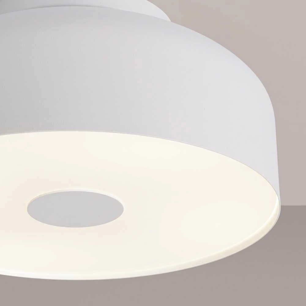 Sollux Lighting OMIQ Crimson modernus apvalus lubinis šviestuvas, baltas, 4x15W, E27, LED, IP20