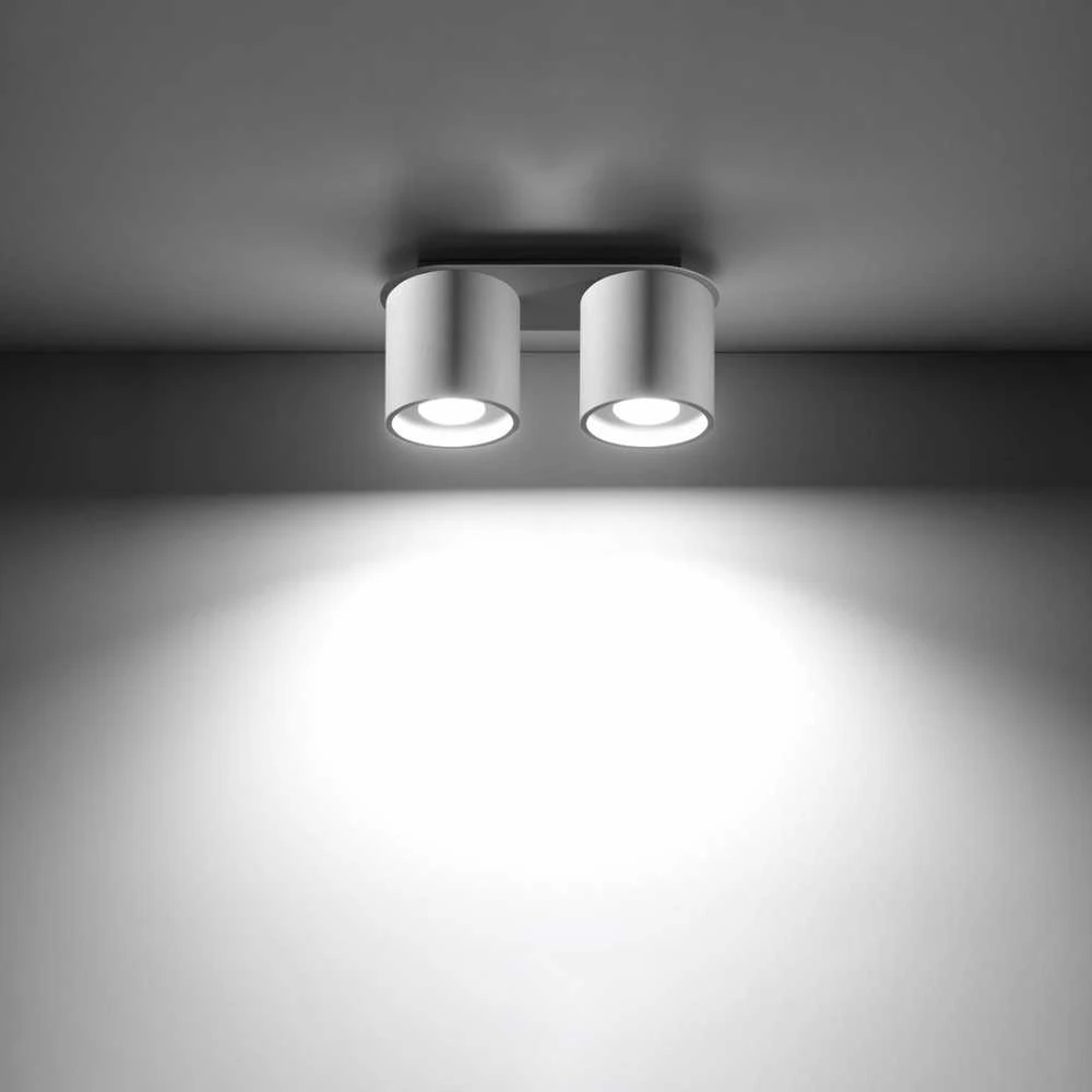 Sollux Lighting „Sollux“ lubinis šviestuvas ORBIS 2 baltas