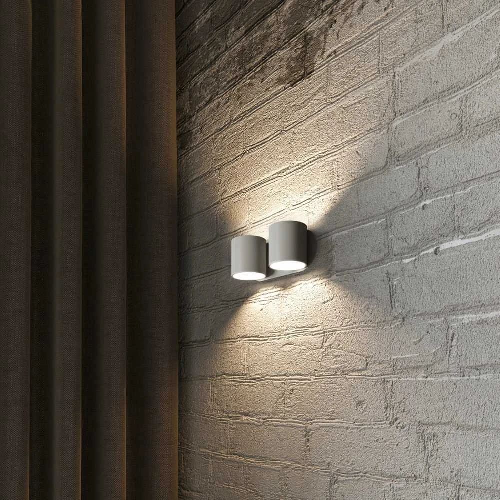 Sollux Lighting Sollux Sieninis šviestuvas ORBIS 2 pilkas