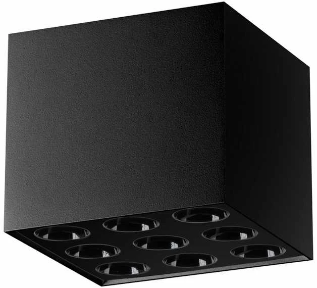 Sollux Lighting Lubinis šviestuvas OZZY juodas LED