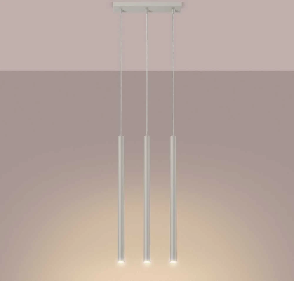 Sollux Lighting Pakabinamas šviestuvas PASTELO 3 beige