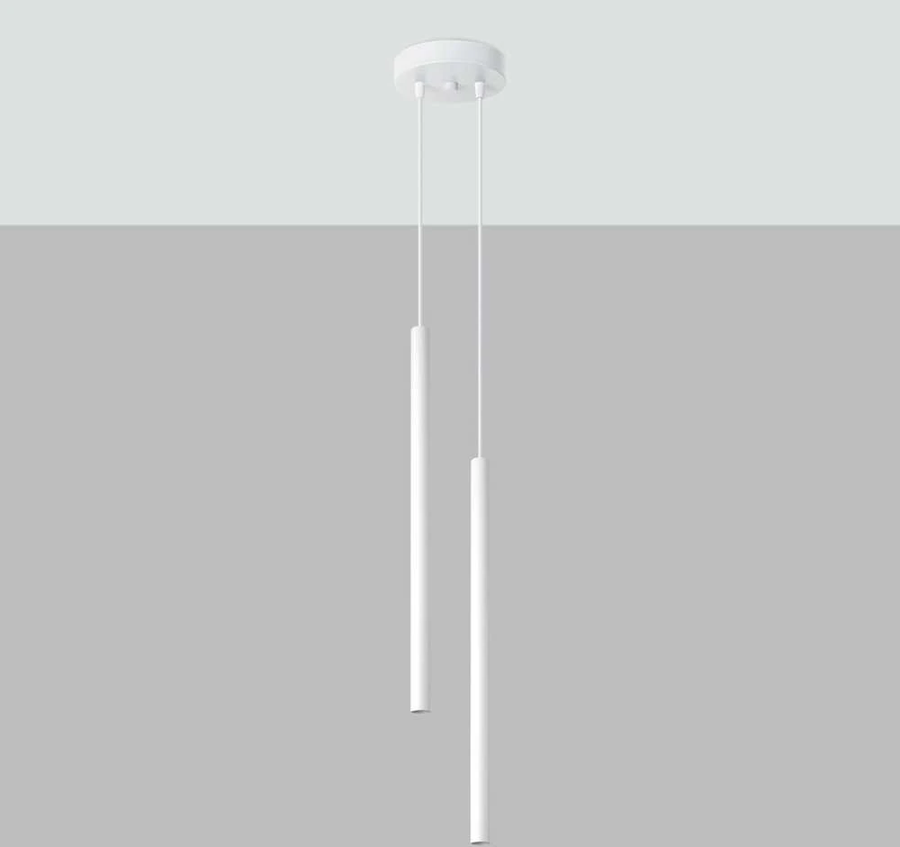 Sollux Lighting Pakabinamas šviestuvas PASTELO 2 baltas