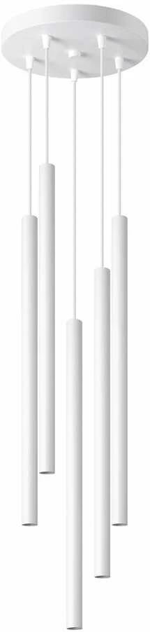Sollux Lighting Pakabinamas šviestuvas PASTELO 5P baltas