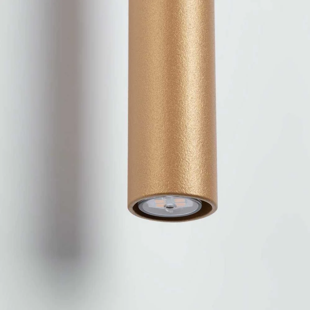 Sollux Lighting Sieninis šviestuvas PASTELO 2 auksinis
