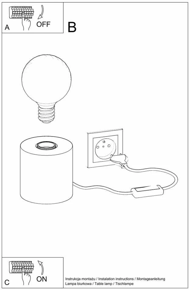 Sollux Lighting Stalinis šviestuvas SALGADO medis