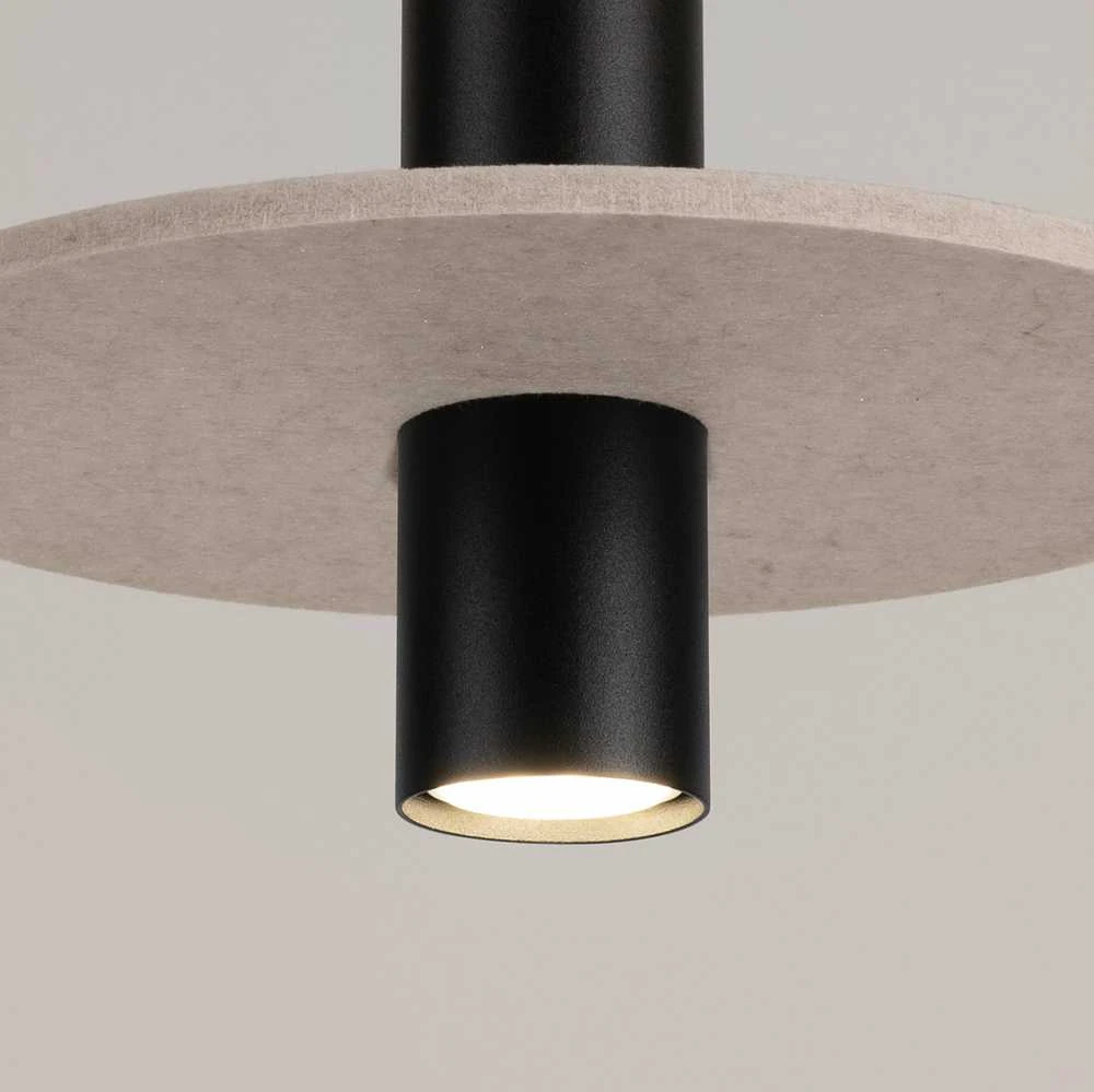 Sollux Lighting PELTA pakabinamas šviestuvas, vandenyno žalias, veltinio, plieno, reguliuojamo aukščio, 30 x 126 cm
