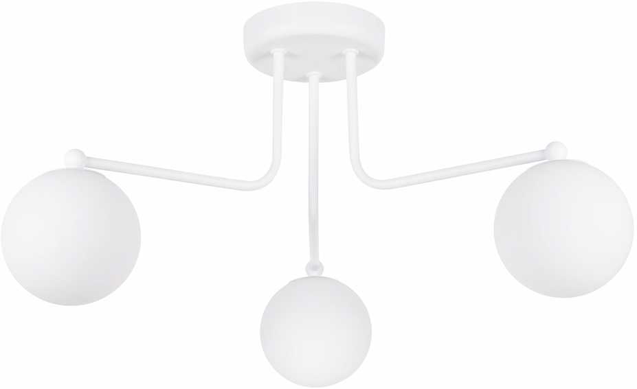 Lubinis šviestuvas Sollux Lighting Šviestuvas ASTRAL 3 baltas