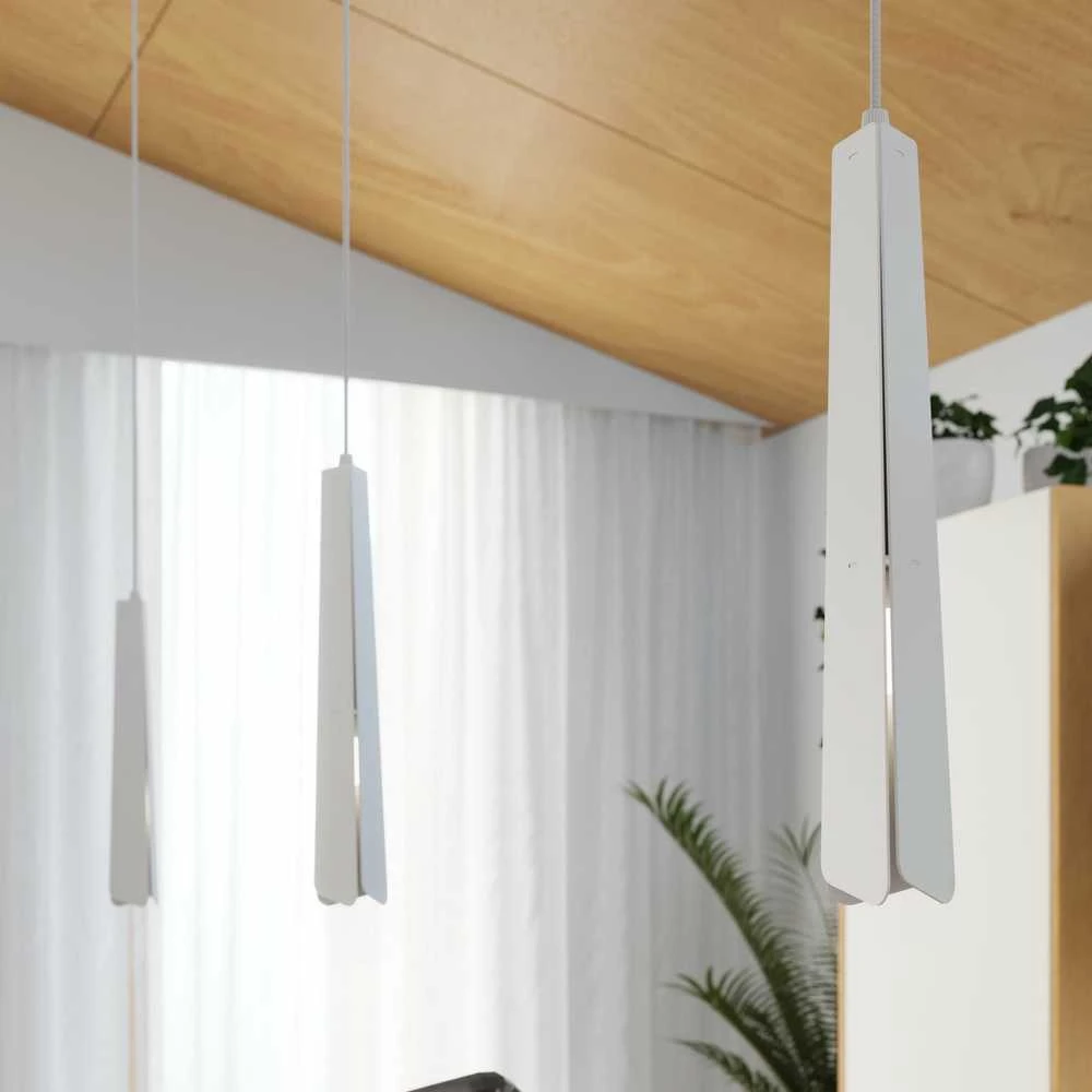 Pakabinamas šviestuvas Sollux Lighting Pakabos lempa PRYSM 3L blanc