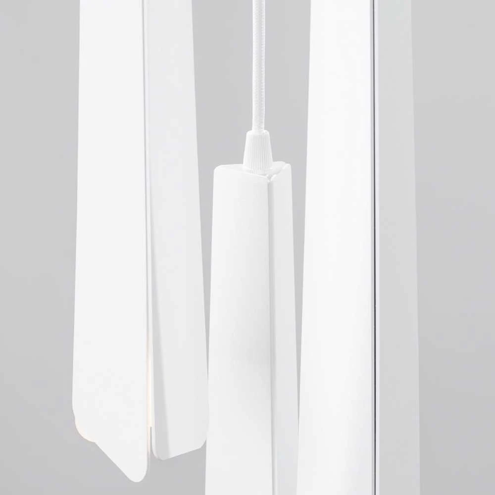 Pakabinamas šviestuvas Sollux Lighting Pakabos lempa PRYSM 3P blanc