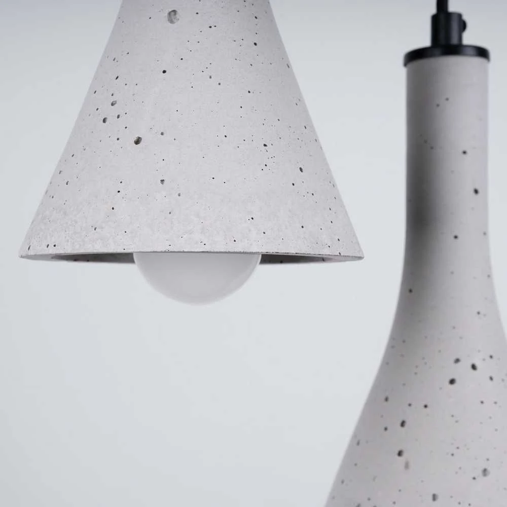 Sollux Lighting Pakabinamas šviestuvas REA 3P concrete