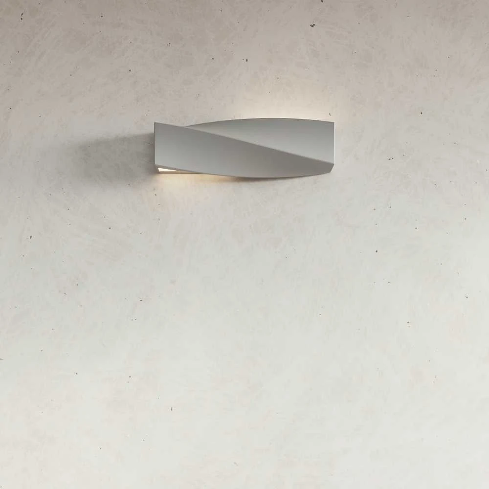 Sieninis šviestuvas Sollux Lighting Sieninis keraminis šviestuvas SIGMA pilkas