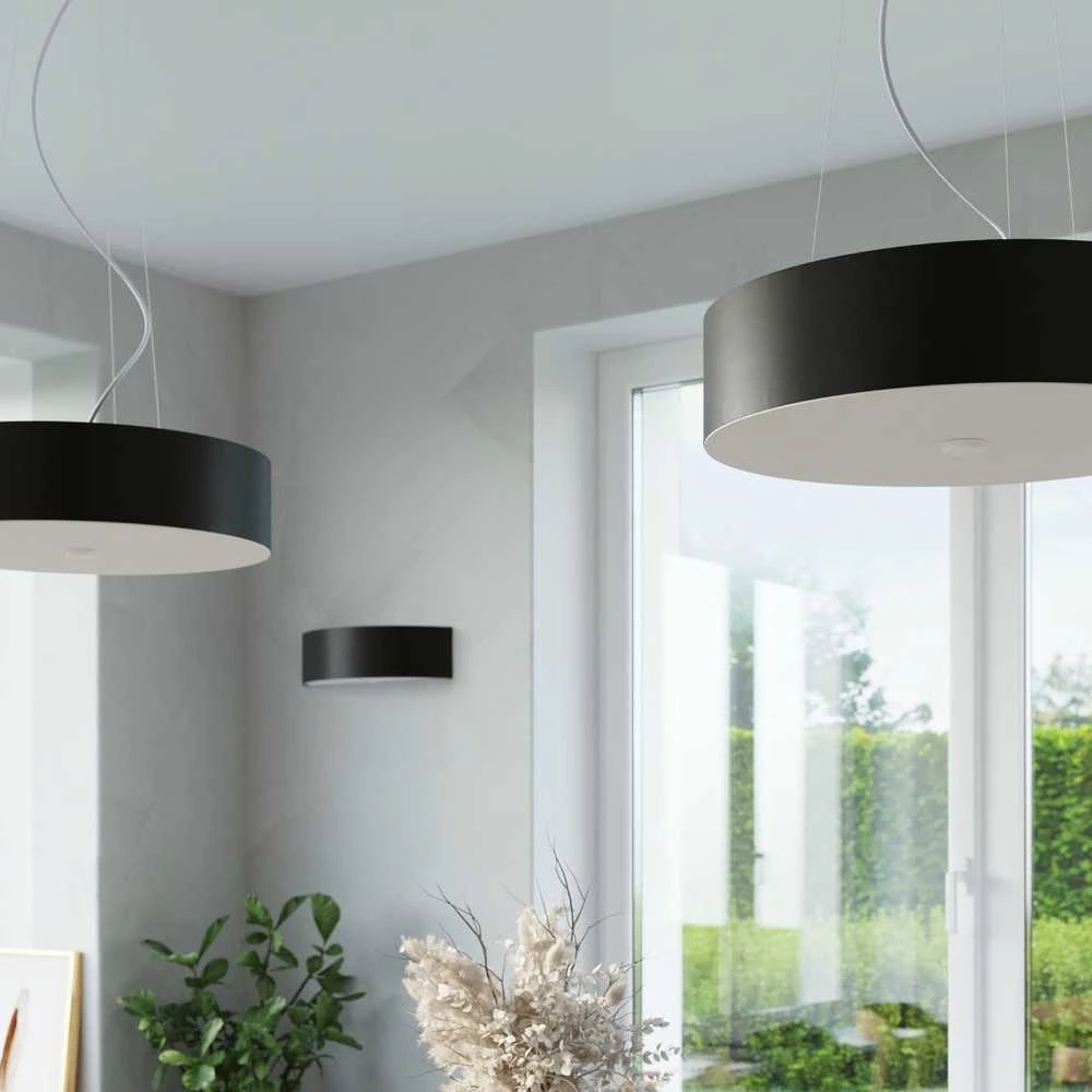 Sollux Lighting Lubinis šviestuvas SKALA 30 juodas