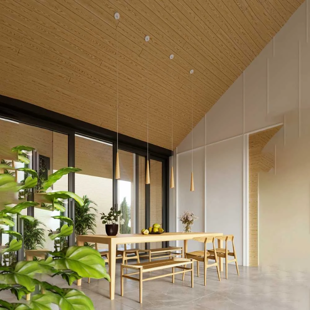 Sollux Lighting Pakabinamas šviestuvas SULA 1 iš natūralaus medžio