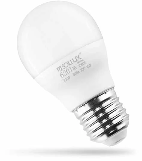 Sollux Lighting LED lemputė E27 3000K 7,5W 620lm