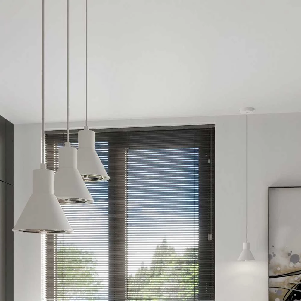 Sollux Lighting Pakabinamas šviestuvas TALEJA 1 baltas [ES111]