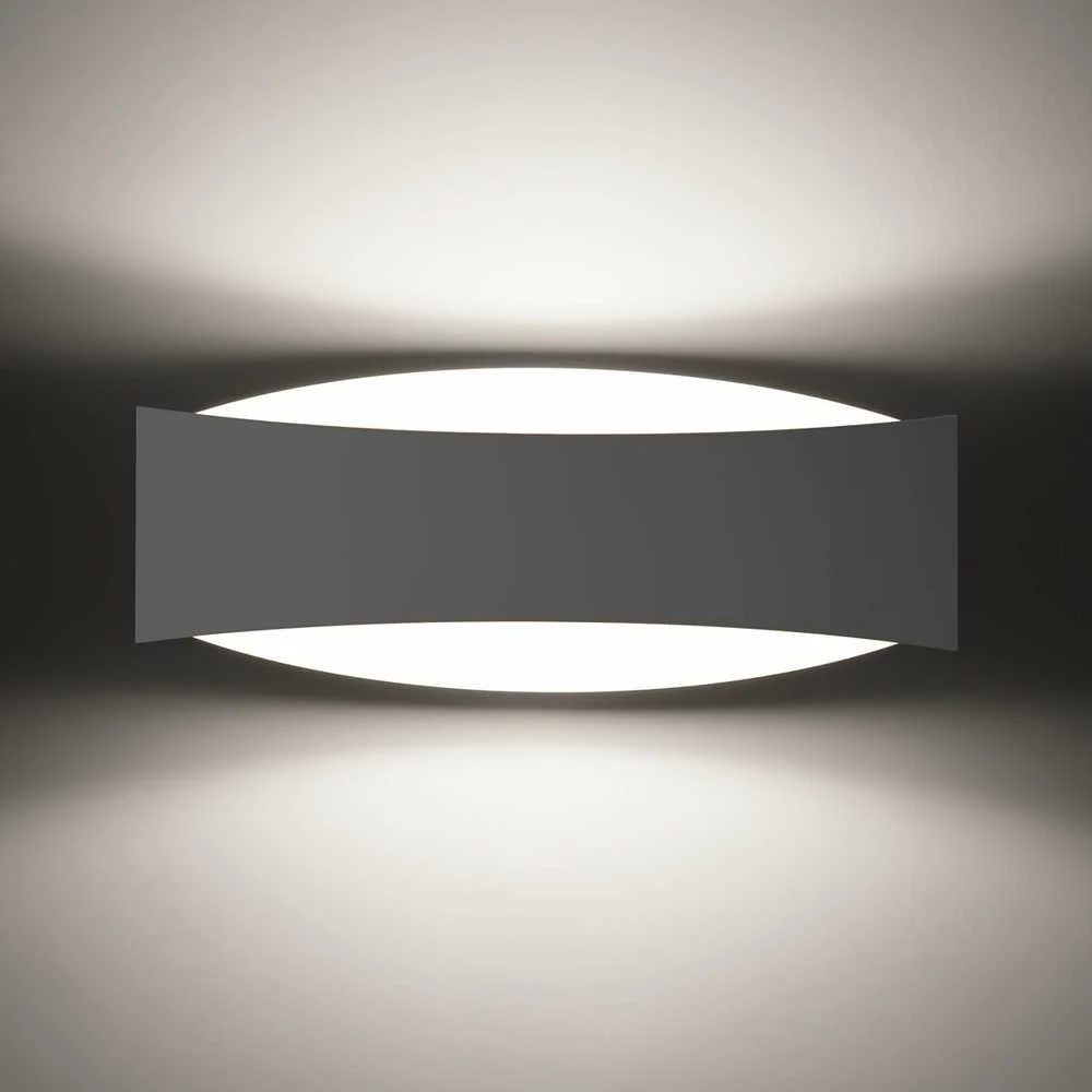 Sollux Lighting Sieninis šviestuvas TONI baltas