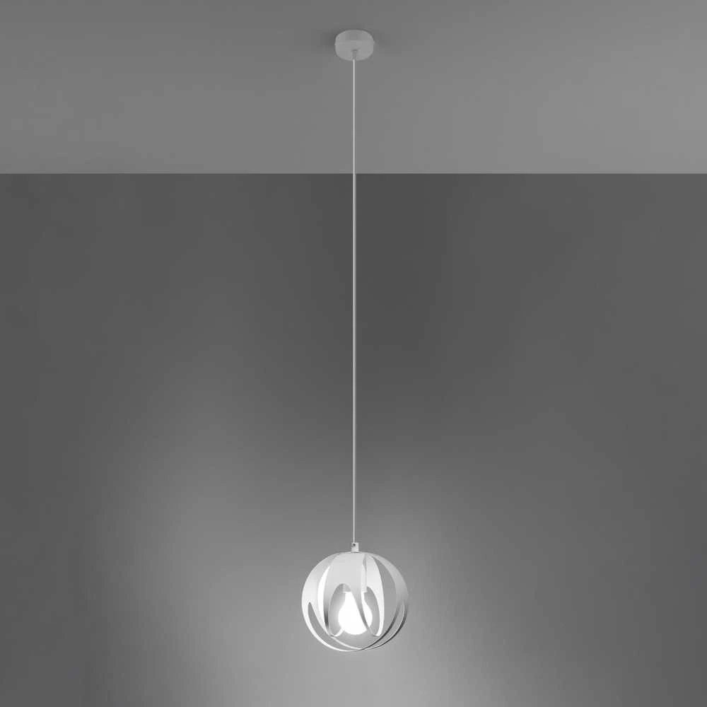 Sollux Lighting Pakabinamas šviestuvas TULOS 1 baltas