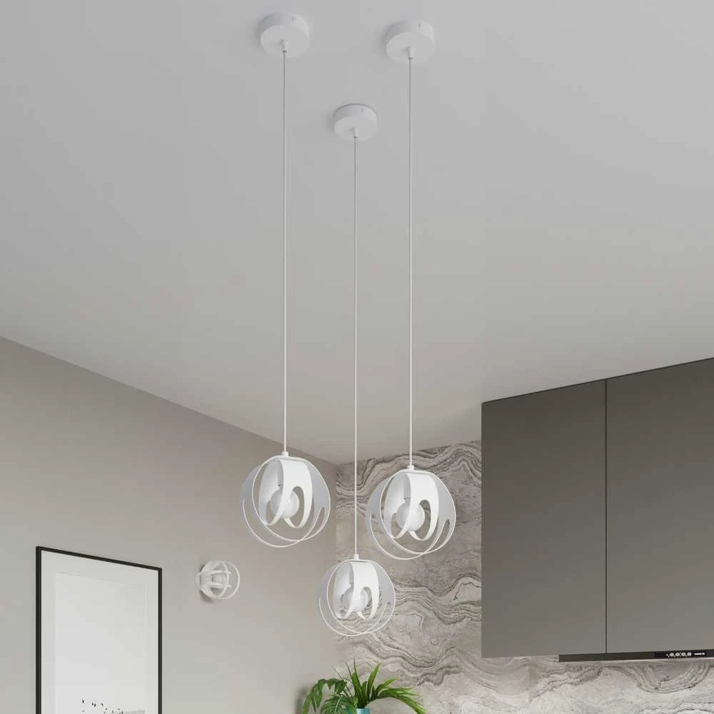 Sollux Lighting Pakabinamas šviestuvas TULOS 1 baltas