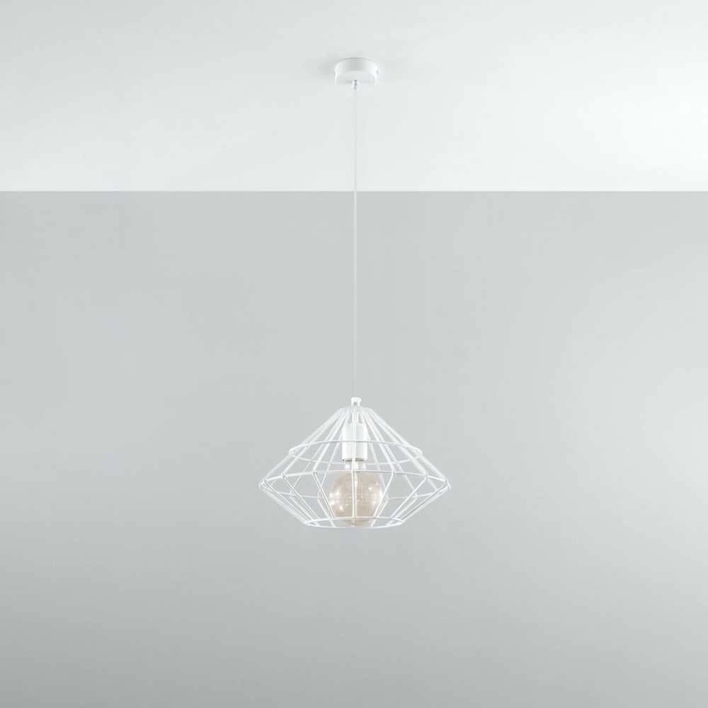Sollux Lighting Pakabinamas šviestuvas UMBERTO baltas