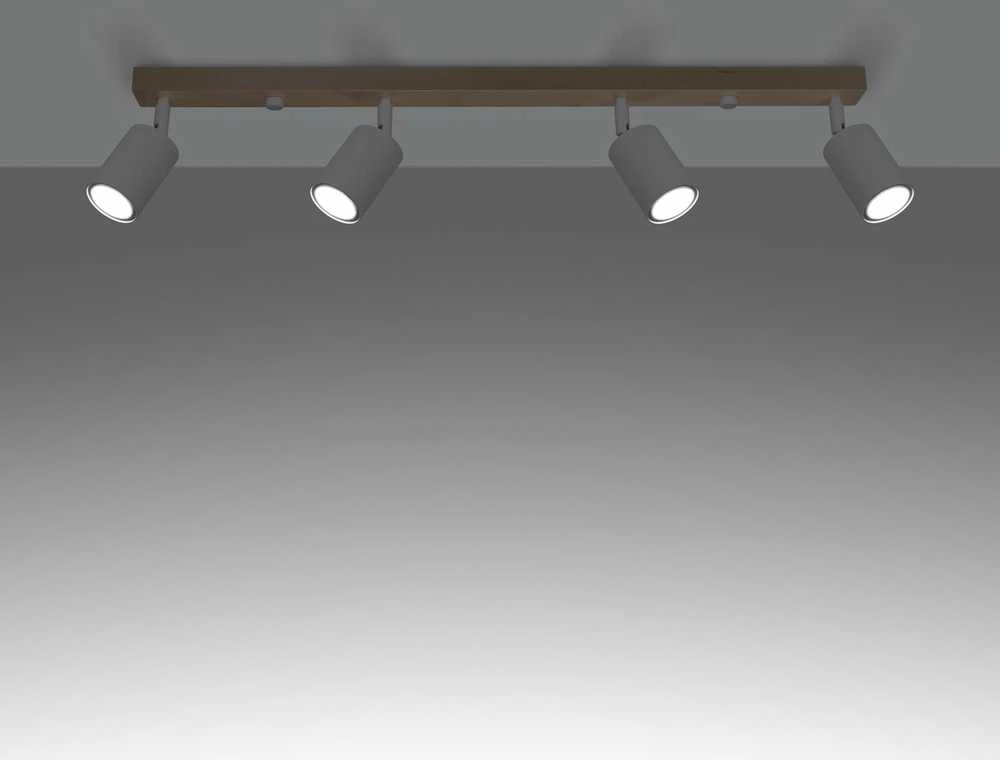 Sollux Lighting Lubinis šviestuvas VERDO 4 baltas