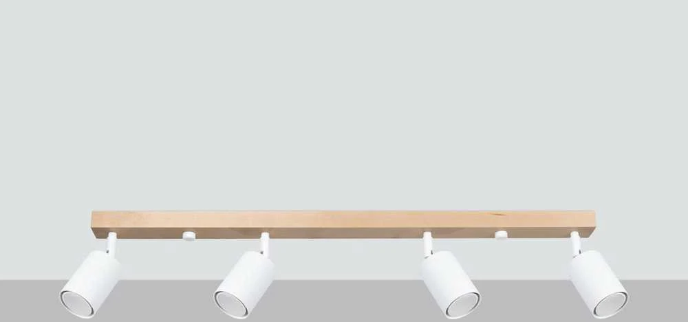 Sollux Lighting Lubinis šviestuvas VERDO 4 baltas