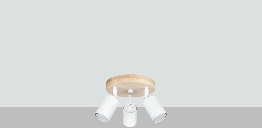 Sollux Lighting Lubinis šviestuvas VERDO 3P baltas