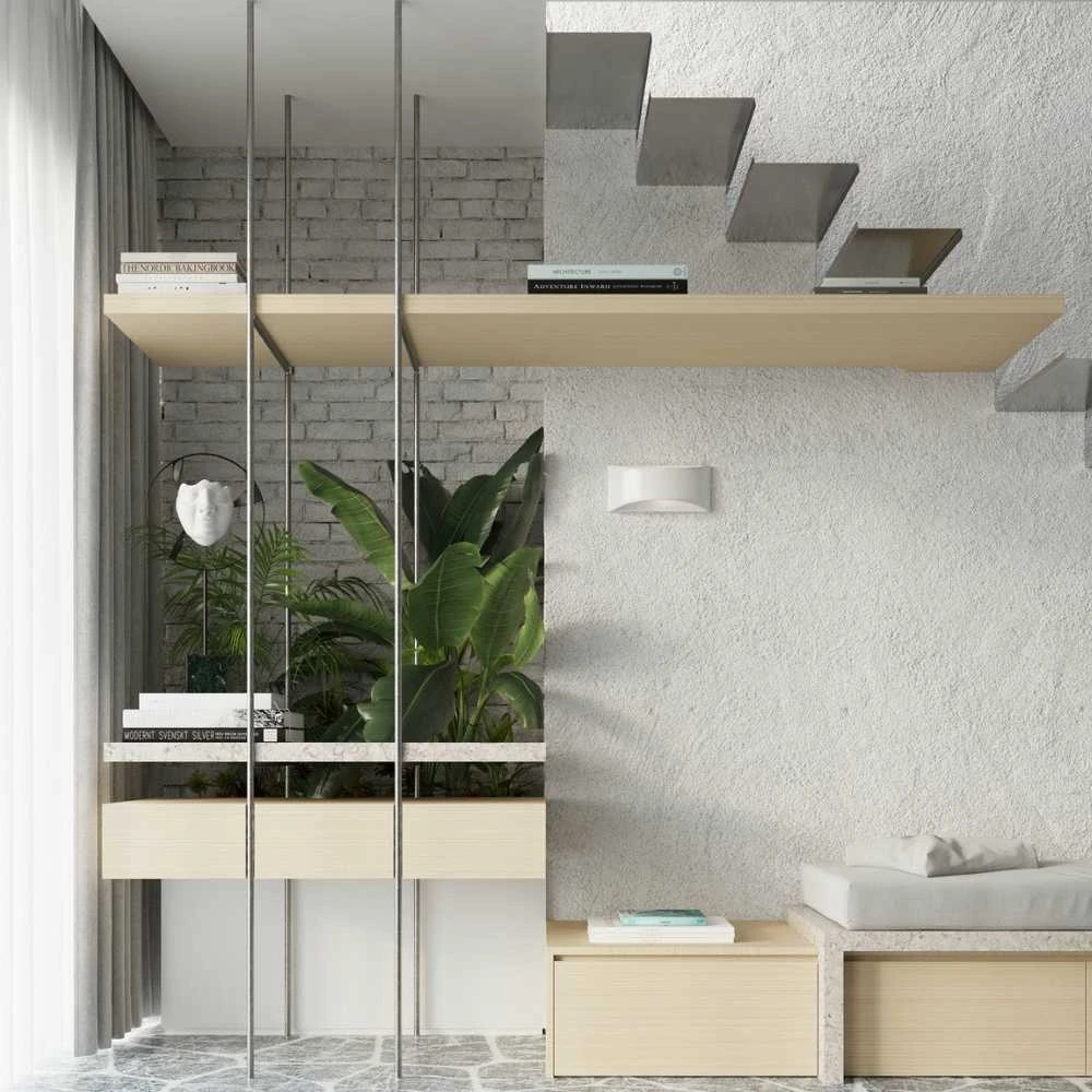 Sieninis šviestuvas Sollux Lighting Sieninis keraminis šviestuvas VIXEN