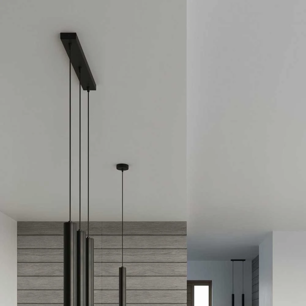 Sollux Lighting Pakabinamas šviestuvas WEZYR 1 juodas